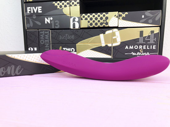 Amorelie Adventskalender 2019 - Inhalt - Vibrator Lora von Svara